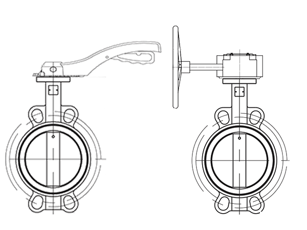 Festures of  Wafer Butterfly Valve