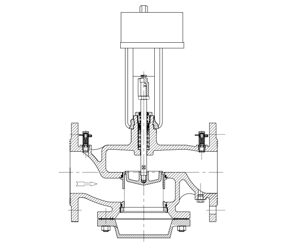 Two Way Globe Valve for HVAC Working Principle